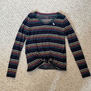 Abercrombie kids striped sweater - girls size 15/16